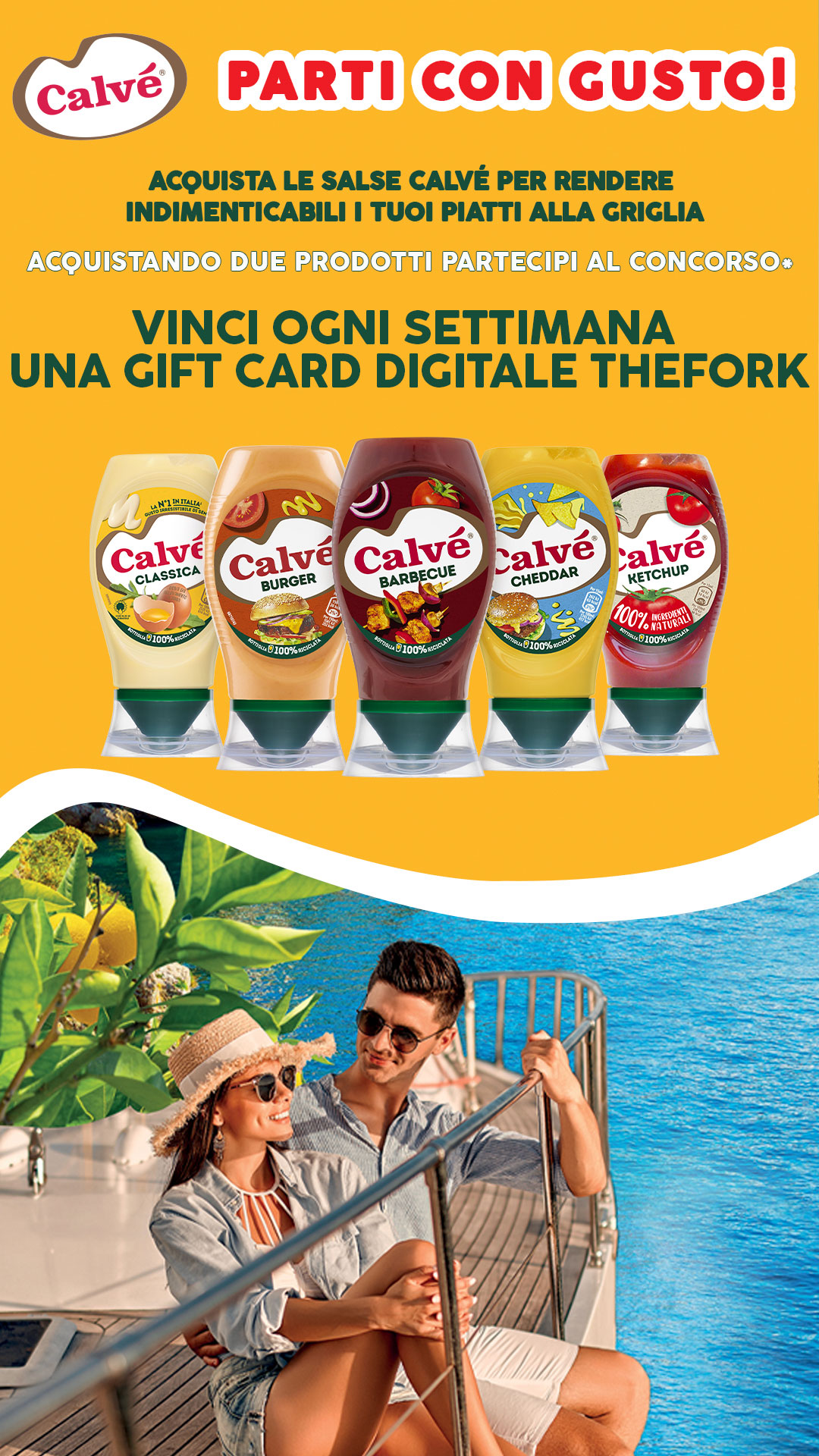 Parti con Gusto con Calvè